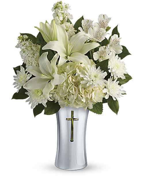 White | Mixed Bouquets | Shining Spirit Bouquet | Same Day Flower Delivery by Teleflora