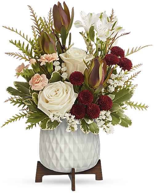 White | Mixed Bouquets | Timeless Treasure Bouquet | Same Day Flower Delivery by Teleflora