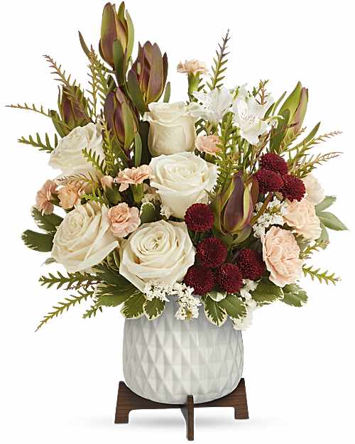 White | Mixed Bouquets | Timeless Treasure Bouquet | Same Day Flower Delivery by Teleflora