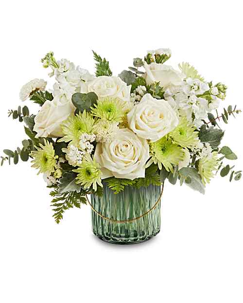 White | Mixed Bouquets | Tranquil Serenity Bouquet | Same Day Flower Delivery by Teleflora