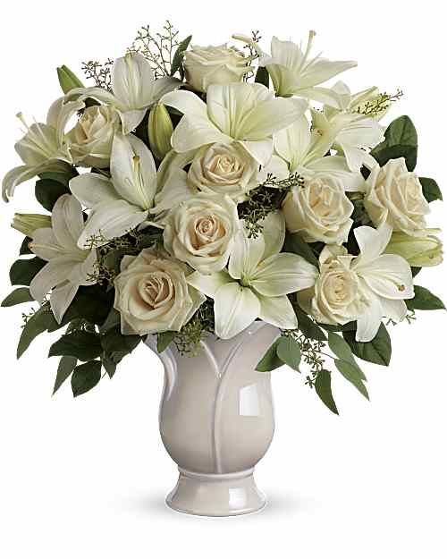 White | Mixed Bouquets | Wondrous Life Bouquet | Same Day Flower Delivery by Teleflora