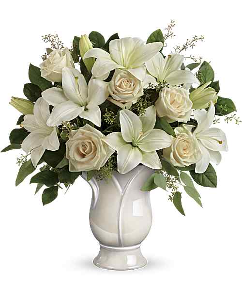 White | Mixed Bouquets | Wondrous Life Bouquet | Same Day Flower Delivery by Teleflora