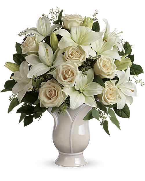 White | Mixed Bouquets | Wondrous Life Bouquet | Same Day Flower Delivery by Teleflora