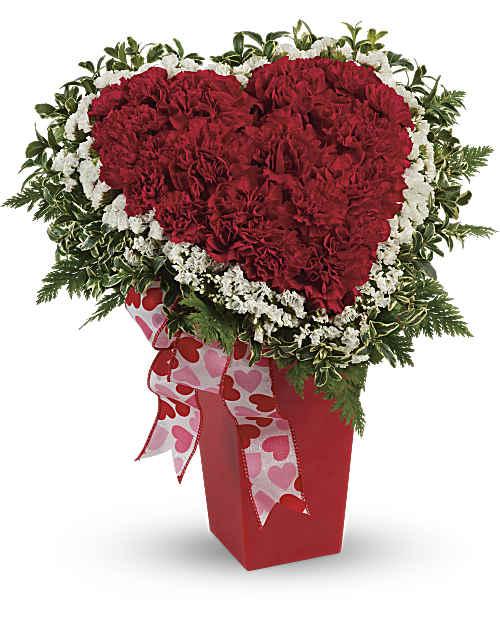 White | Roses | Heart And Soul Bouquet | Same Day Flower Delivery by Teleflora