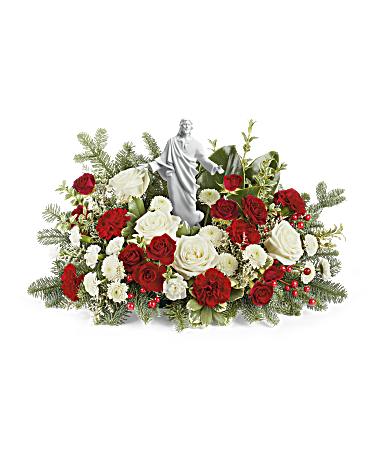 White | Roses | Heavenly Peace Bouquet | Same Day Flower Delivery by Teleflora