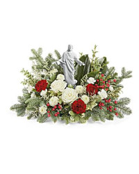 White | Roses | Heavenly Peace Bouquet | Same Day Flower Delivery by Teleflora