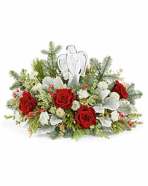 White | Roses | Joy To The World Bouquet | Same Day Flower Delivery by Teleflora