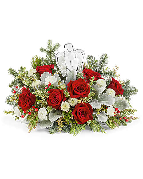 White | Roses | Joy To The World Bouquet | Same Day Flower Delivery by Teleflora
