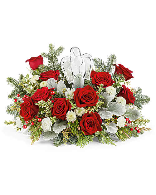 White | Roses | Joy To The World Bouquet | Same Day Flower Delivery by Teleflora