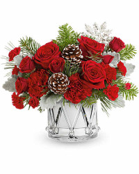 White | Roses | March Of Joy Bouquet | Same Day Flower Delivery by Teleflora