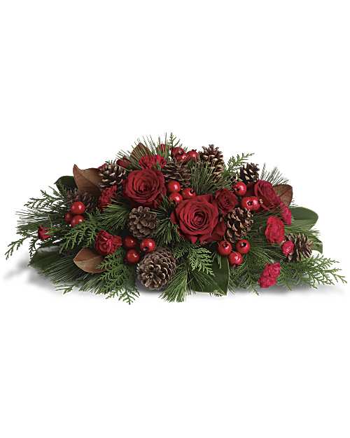 White | Roses | Spirit Of The Season | Same Day Flower Delivery by Teleflora