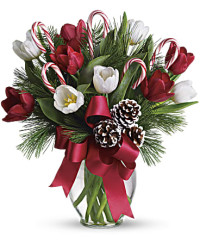 White | Tulips | By Golly, It's Jolly | Same Day Flower Delivery by Teleflora