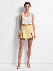 WILLOW LEATHER SKORTS