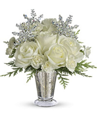 Winter Glow | Roses | Same Day Flower Delivery | White | Teleflora
