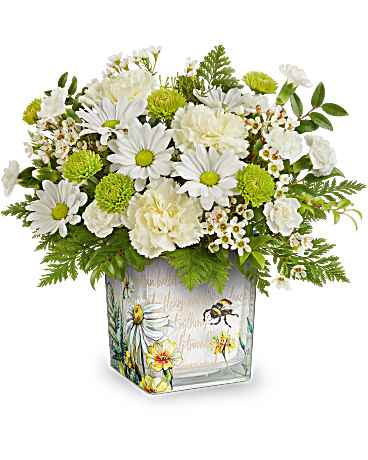 Yellow | Mixed Bouquets | Bee Sweet Bouquet | Same Day Flower Delivery by Teleflora