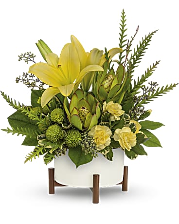 Yellow | Mixed Bouquets | Modern Garden Bouquet | Same Day Flower Delivery by Teleflora