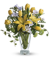 Yellow | Mixed Bouquets | Spring Rhapsody Bouquet | Same Day Flower Delivery by Teleflora