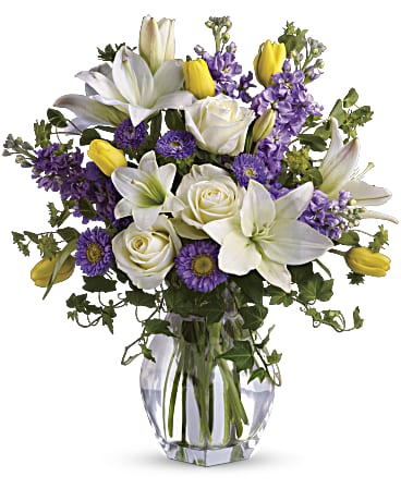 Yellow | Mixed Bouquets | Spring Waltz Bouquet | Same Day Flower Delivery by Teleflora