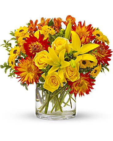 Yellow | Mixed Bouquets | Summer Samba | Same Day Flower Delivery by Teleflora