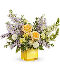 Yellow | Mixed Bouquets | Sunshine Dreams Bouquet | Same Day Flower Delivery by Teleflora