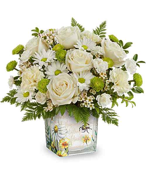 Yellow | Mixed Bouquets | Bee Sweet Bouquet | Same Day Flower Delivery by Teleflora