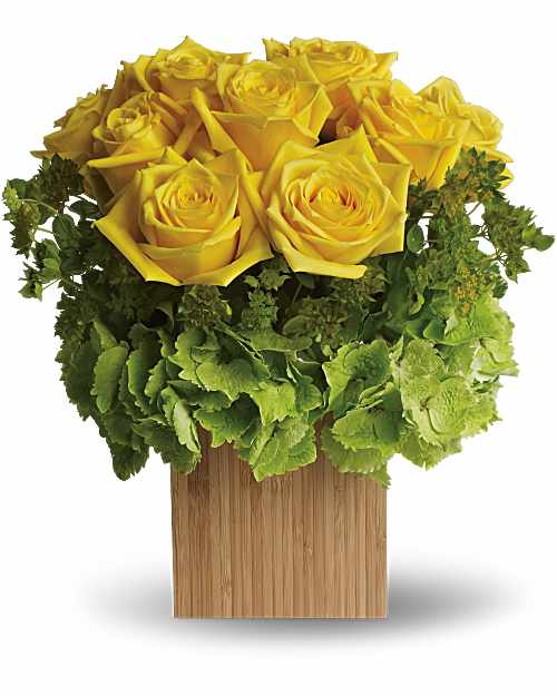 Yellow | Mixed Bouquets | Box Of Sunshine | Same Day Flower Delivery by Teleflora