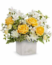 Yellow | Mixed Bouquets | Contemporary Blossoms Bouquet | Same Day Flower Delivery by Teleflora