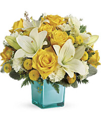 Yellow | Mixed Bouquets | Golden Laughter Bouquet | Same Day Flower Delivery by Teleflora