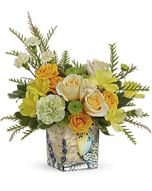 Yellow | Mixed Bouquets | Send Sunshine Bouquet | Same Day Flower Delivery by Teleflora