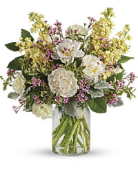 Yellow | Mixed Bouquets | Serene Spring Peony Bouquet | Same Day Flower Delivery by Teleflora