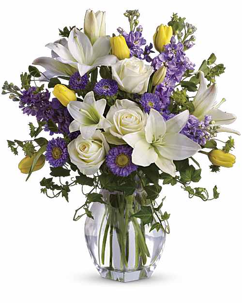Yellow | Mixed Bouquets | Spring Waltz Bouquet | Same Day Flower Delivery by Teleflora