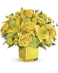 Yellow | Mixed Bouquets | Sunny Mood Bouquet | Same Day Flower Delivery by Teleflora
