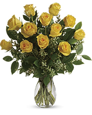 Yellow | Roses | Say Yellow Bouquet | Same Day Flower Delivery by Teleflora