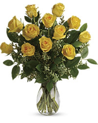 Yellow | Roses | Say Yellow Bouquet | Same Day Flower Delivery by Teleflora