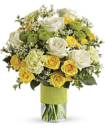 Yellow | Roses | Your Sweet Smile Bouquet | Same Day Flower Delivery by Teleflora