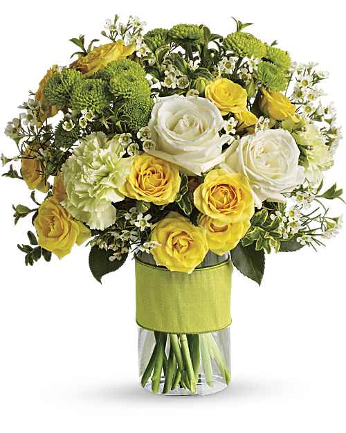 Yellow | Roses | Your Sweet Smile Bouquet | Same Day Flower Delivery by Teleflora